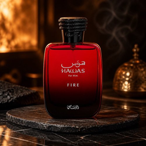 Long Lasting Perfume for Men, Rasasi Hawas Fire For Men Eau De Parfum 100ml