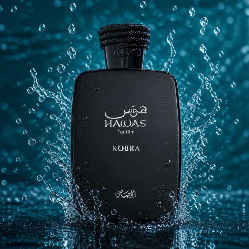 Rasasi Hawas Kobra For Him Eau De Parfum 100ml,  Rasasi Perfume for Men, Arabic Perfume for Men